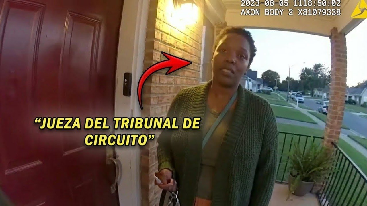 Oficial exige identificación en un porche — no sabía que era una jueza