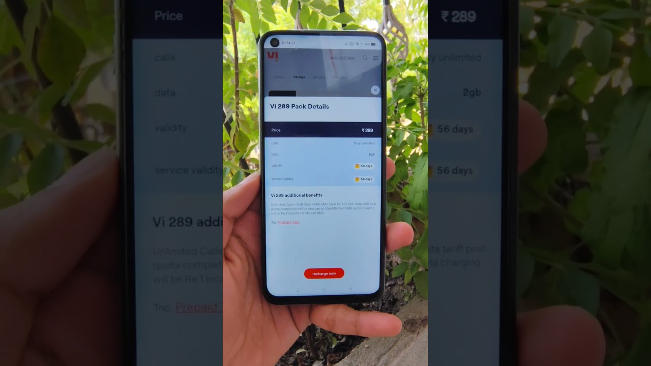 Vi ₹289 Recharge Plan Night Data Or Not | Vi Plan ₹289 Plan Here Unlimited Or Not 