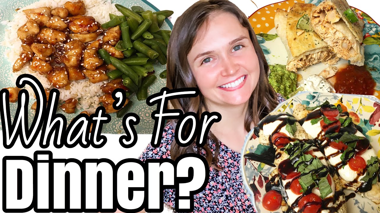 What’s For Dinner? | *EIGHT* Easy Budget Friendly Meals | Stay Home and