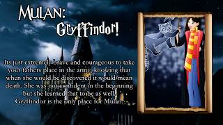 What if Disney Princesses went to Hogwarts?