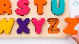 Find the Missing Letters | ABC Matching Activity for Toddlers | Letters V - Z