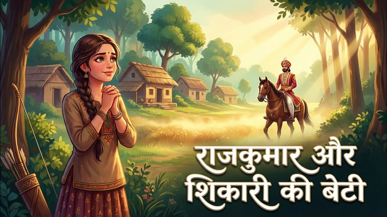  राजकुमार और शिकारी की बेटी | Dark Fantasy Love Story | Hindi Animated Story |#HindiStory #Animated