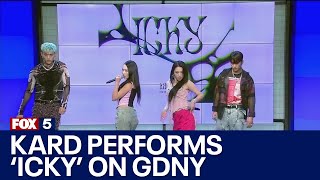 K-pop group KARD performs ‘ICKY’ live on GDNY