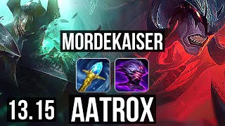 AATROX VS MORDEKAISER TOP GRANDMASTER