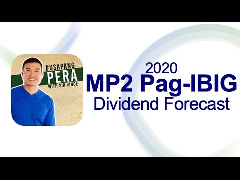 Vince Rapisura 673 Pag IBIG MP2 2020 dividend forecast