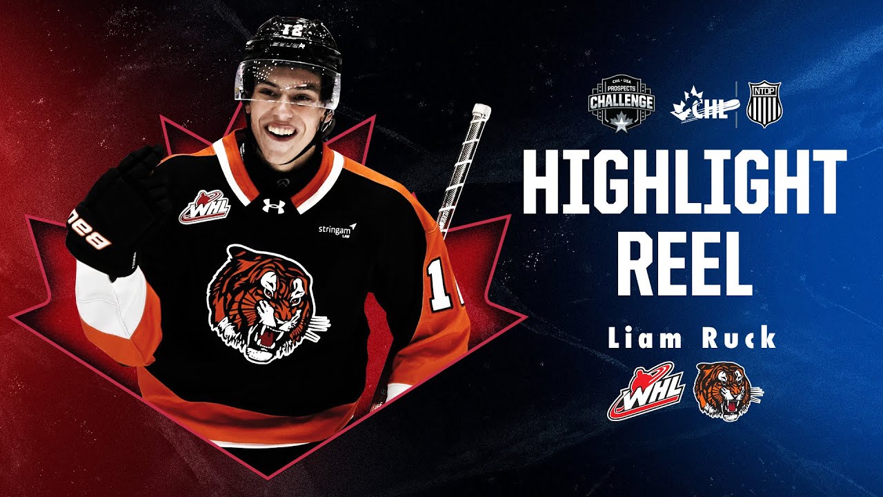 Laim Ruck Liam Ruck | 2025 CHL USA Prospects Challenge Highlight Reels - YouTube