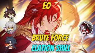 Delete 100% HP...Without Taking A Turn | E0 Himeko Nova Brute Force 20M HP Sparxiecon Without Welt