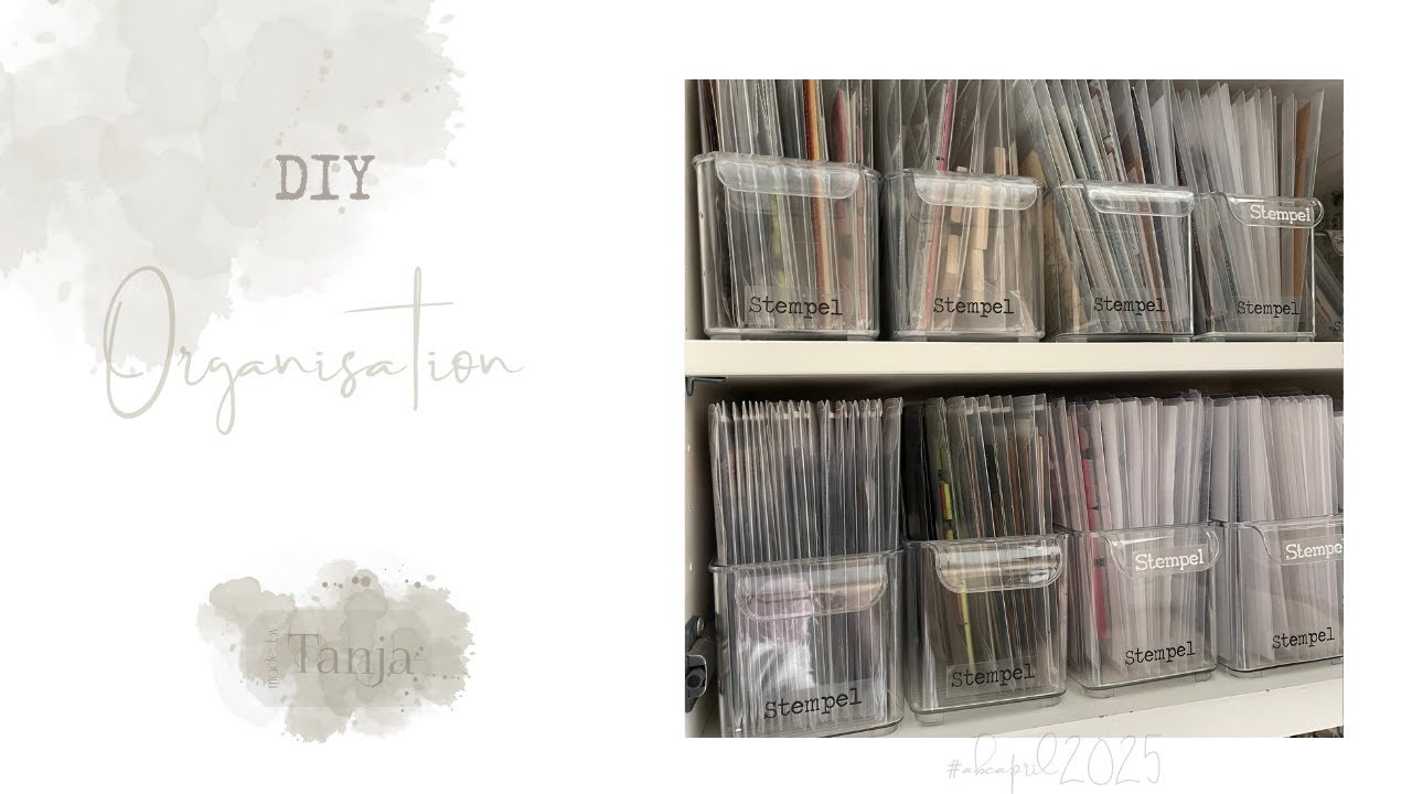 Craftroom Organisation und Aufbewahrung