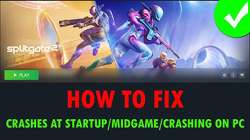 How To Fix Splitgate 2 Crashing/Crashes at Startup Error on PC | #splitgate2