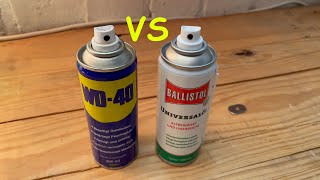 WD40 VS Ballistol - Öl im Vergleich der Superlative