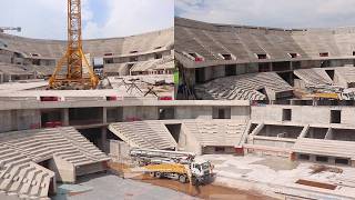 LE 30/04/2026 2eme PARTIE ARENA DE KINSHASA 90% DES TRAVAUX DEJA REALISÉ INCROYABLE