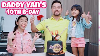 We Opened Hard Rock Cafe on DADDY YAN'S 40TH B-DAY | Kaycee & Rachel in Wonderland Family