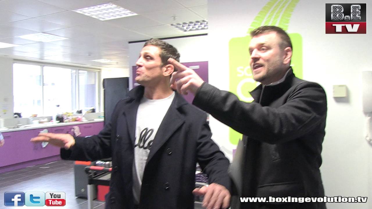 Alex Reid recruiting fighters for UFW at Softcat London