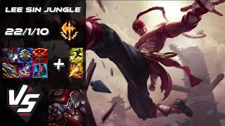 JUNGLE Lee Sin vs Shaco - EU Grandmaster Patch 25.22