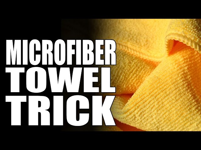 Proper Microfiber Towel Folding and Storage Tips w/ The Rag