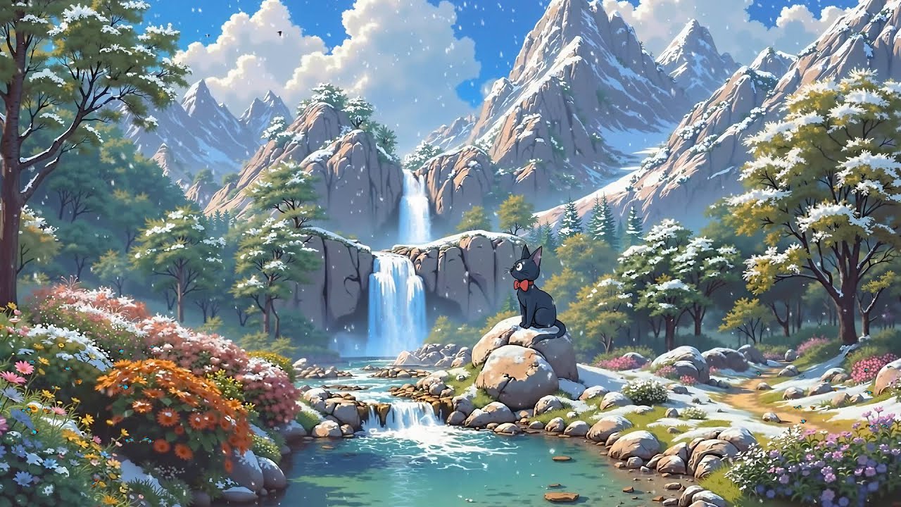 Доброе утро! ️🎹 Спокойный лоу-фай подарит вам чувство счастья, расслабления и умиротворения.