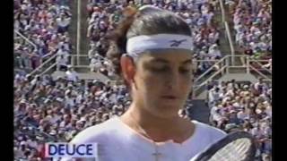 (Part 2)1994 U.S. Open Final - Graf vs Sanchez Vicario Highlights
This video is Part 2 (of 4) and picks up the action with Steffi Graf leading 6-1,6-7,2-1... (Part 2)1994 U.S. Open Final - Graf vs Sanchez Vicario Highlights