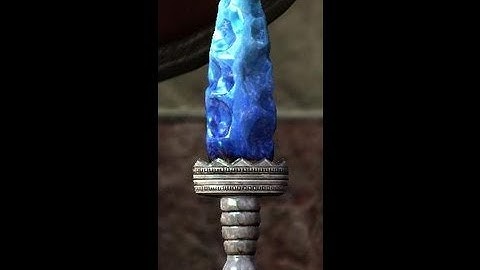 SKYRIM MOD SHOWCASE 10  CRYSTAL DAGGER by XIANK