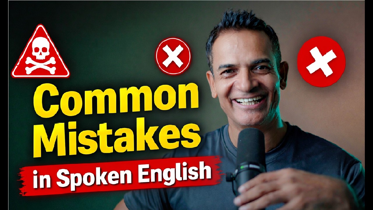 Spoken English Pronunciation mistakes everyone makes - YouTube