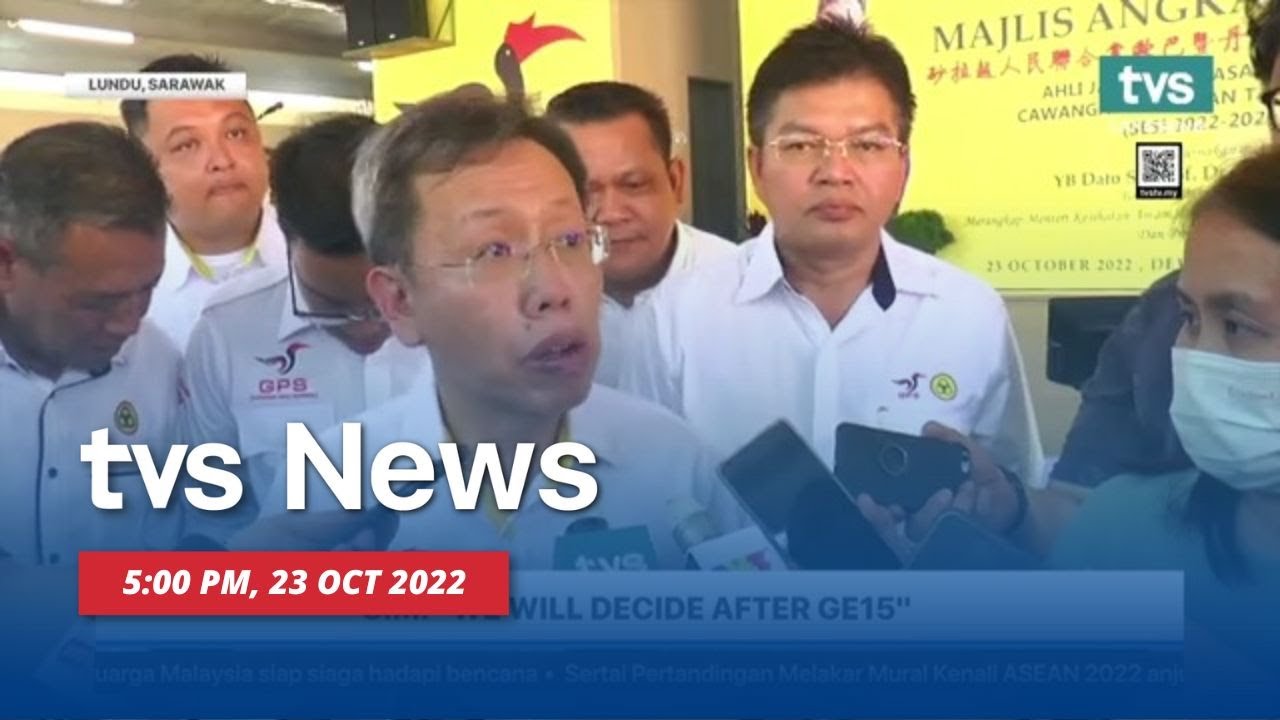 [LIVE] TVS NEWS 5PM, 23 October 2022 - YouTube