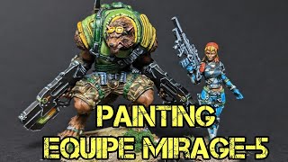 How to Paint: Equipe Mirage-5 Duroc for Ariadna screenshot 3