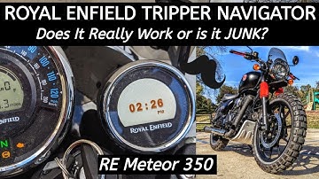 ROYAL ENFIELD Tripper Navigator System- How