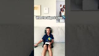 What Happens When You Skip School To Play Games All Day! #shorts
