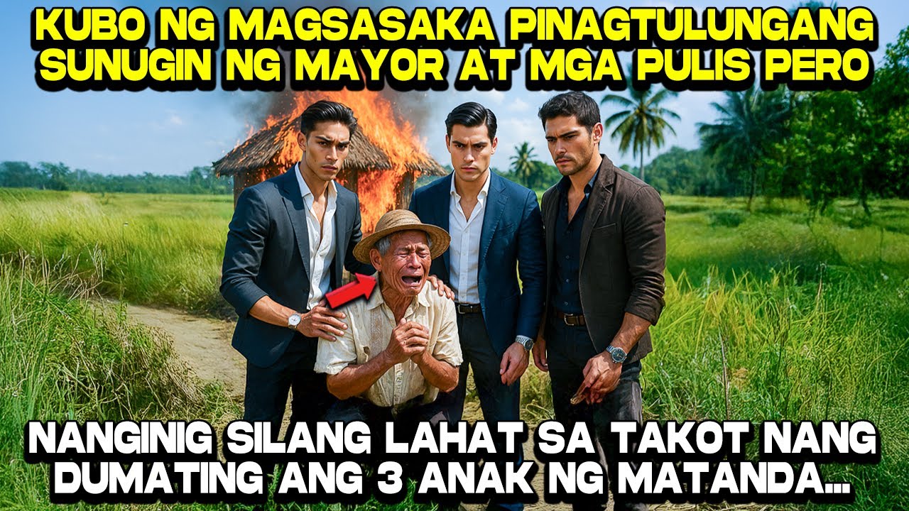 Kubo ng Magsasaka Pinagtulungang Sunugin ng Mayor at mga Pulis, Pero...