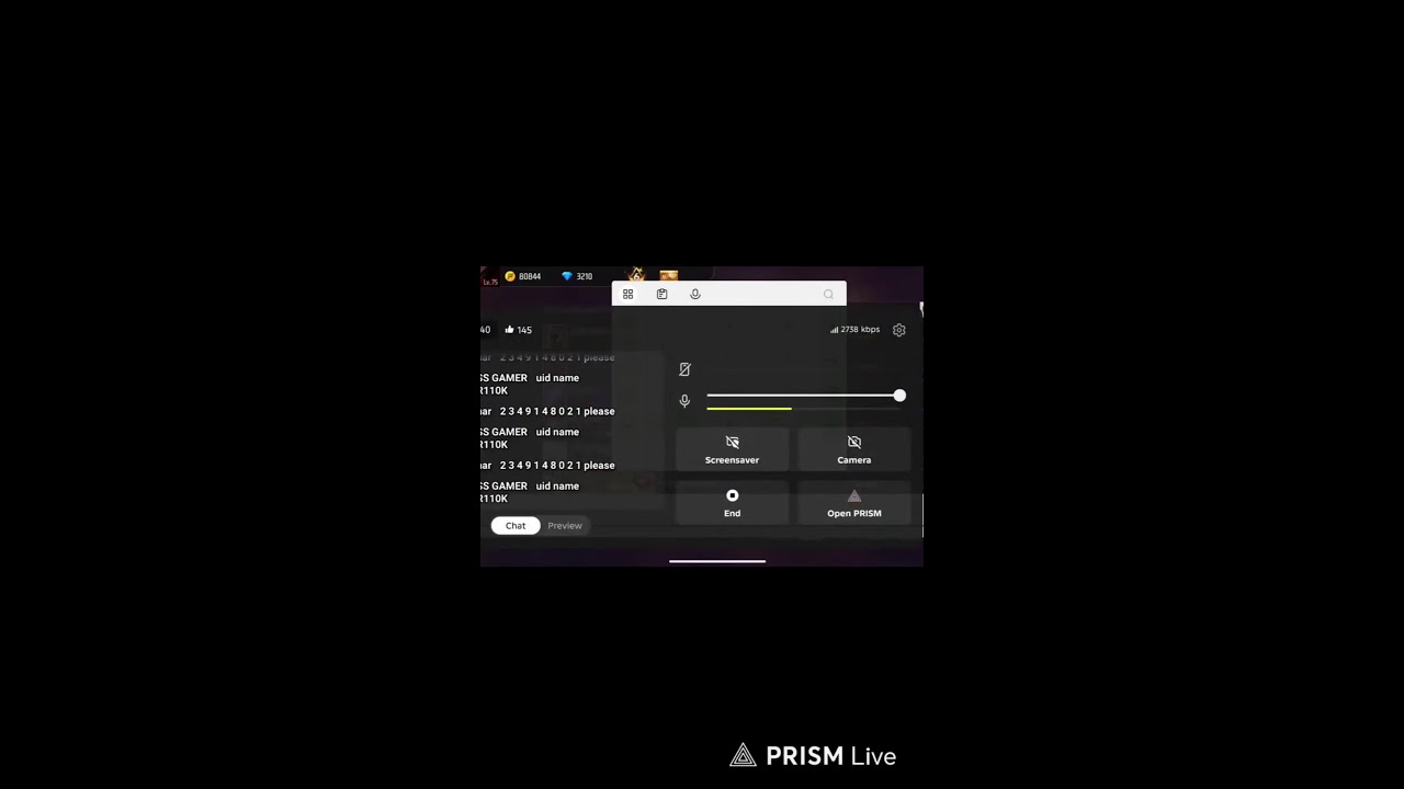 Live streaming of End live