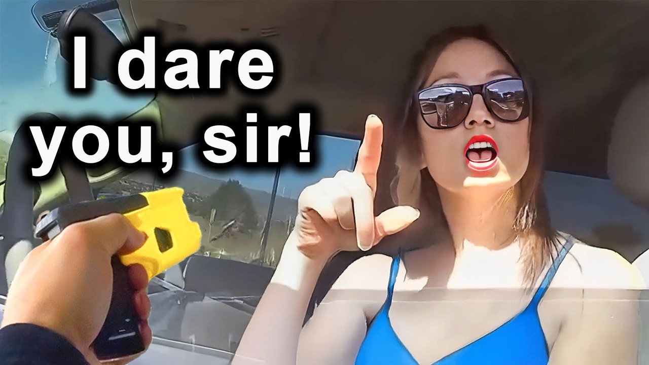 When Entitled Karens Get Put In Their Place By No-nonsense Cops - YouTube