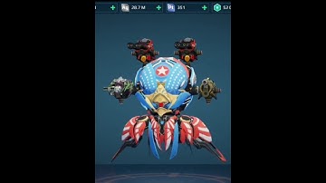 LIBERTY KHEPRI 🇺🇲 In War Robots! #warrobots #wr #libertykhepri #khepri #exclusive #shorts #short