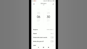 How to create a daily repeating alarm in Xiaomi Redmi 7A Android Miui 12.5 version | Daily Alarm