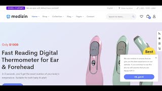 Medizin - Medical WooCommerce Theme | Medical Equipment Store WooCommerce Theme screenshot 1