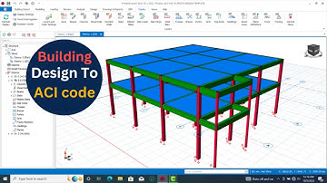 ACI Code - How to Design a Reinforced Concrete Building in Prota Structure with ACI Code - PART 1