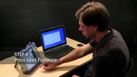 Anritsu Handheld Instrument Firmware Update Method