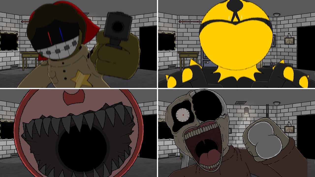 SHERIFF || All Jumpscares and Death Screens