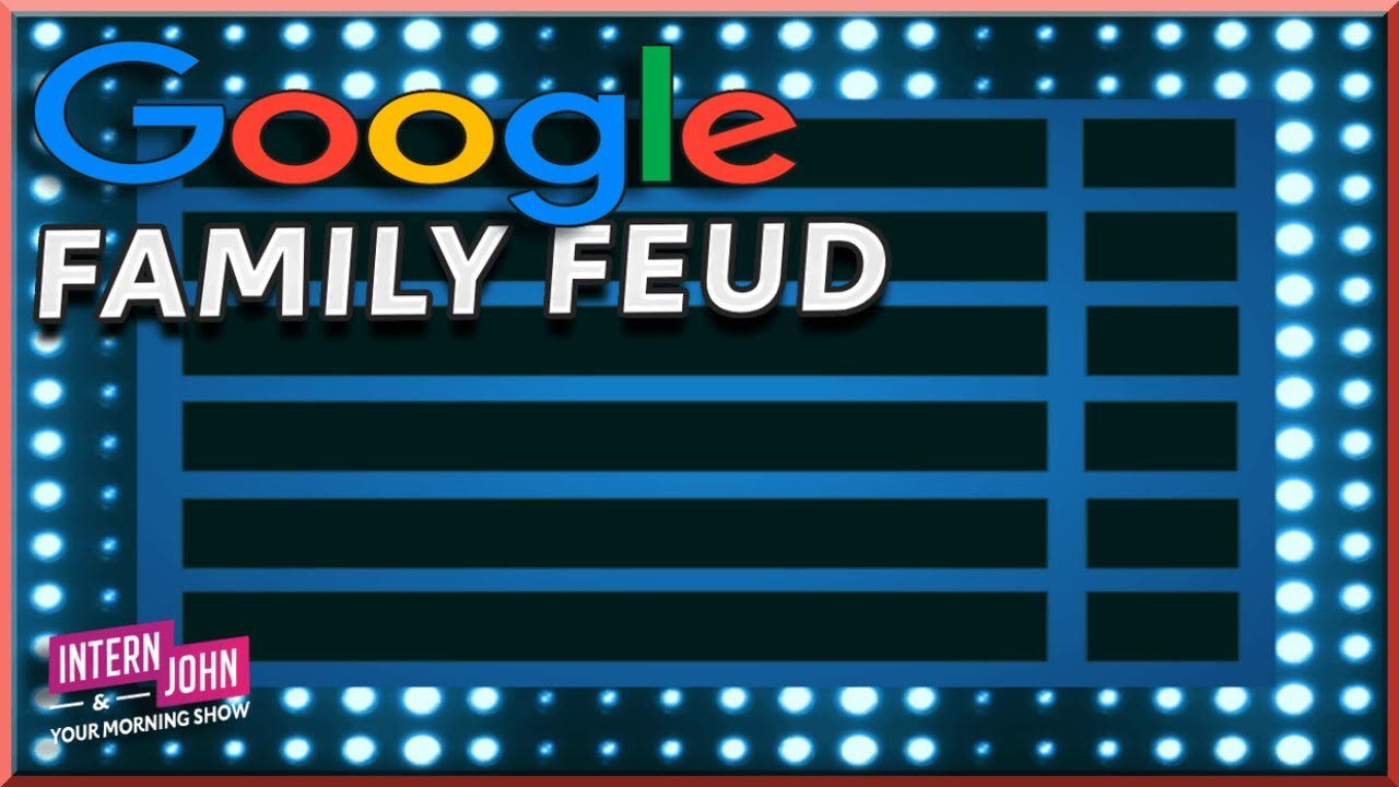 Google Suggest Family Feud Game