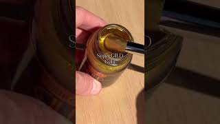 The ultimate Gold paint!⁠ ⁠ No more messy gold leaf and complicated process, Super GILD Gold offers