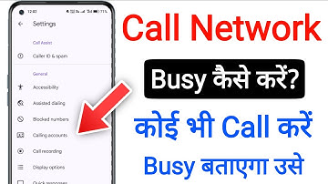Call Network Busy Kaise Kare || Mobile Number Ko Busy Kaise Kare ?(2025)