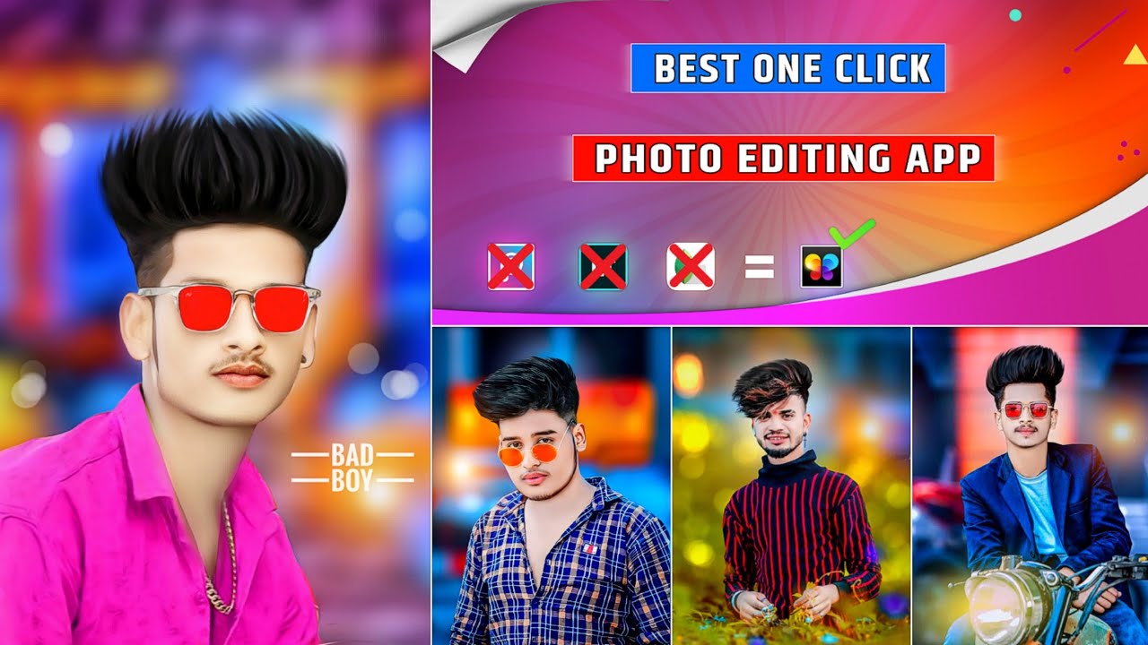 सबसे Best one click photo editing app | One click photo editing app ...