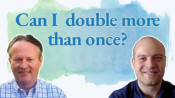 Double again with a strong hand