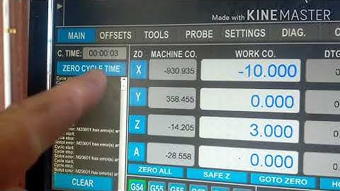 UCCNC Zero Cycle Time - Macro call to auto reset cycle timer.