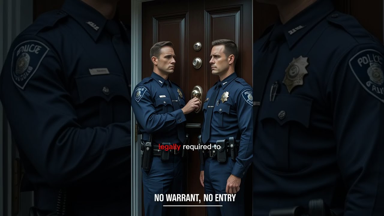 You Re Not Legally Required To Answer The Door For Police Shorts Law UK Canadalaw