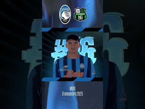 Atalanta-Sassuolo | Our Starting XI | 11ª Serie A Enilive 2025/26