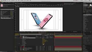 Premiumilk Tutorial 65 - X-Phone Promo For Element 3D (After Effects Template)