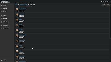 Viewing file audit trails