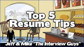 How To Write A Cover Letter Top 5 Cover Letter Tips Youtube
