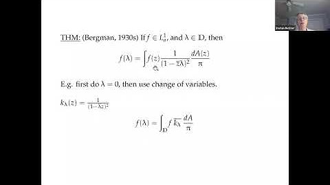 Mini-course on Bergman Spaces Part 1