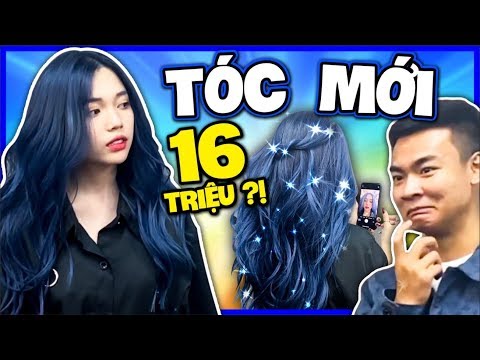 Video LINH NGỌC ĐÀM NHUỘM TÓC MÀU XANH TRENDY NĂM NAY | SỰ... - youtube
