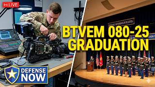 LIVE: DINFOS Basic Television Equipment Maintenance (BTVEM) 080-25 Graduation
